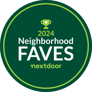 2024 Nextdoor neighborhood faves badge